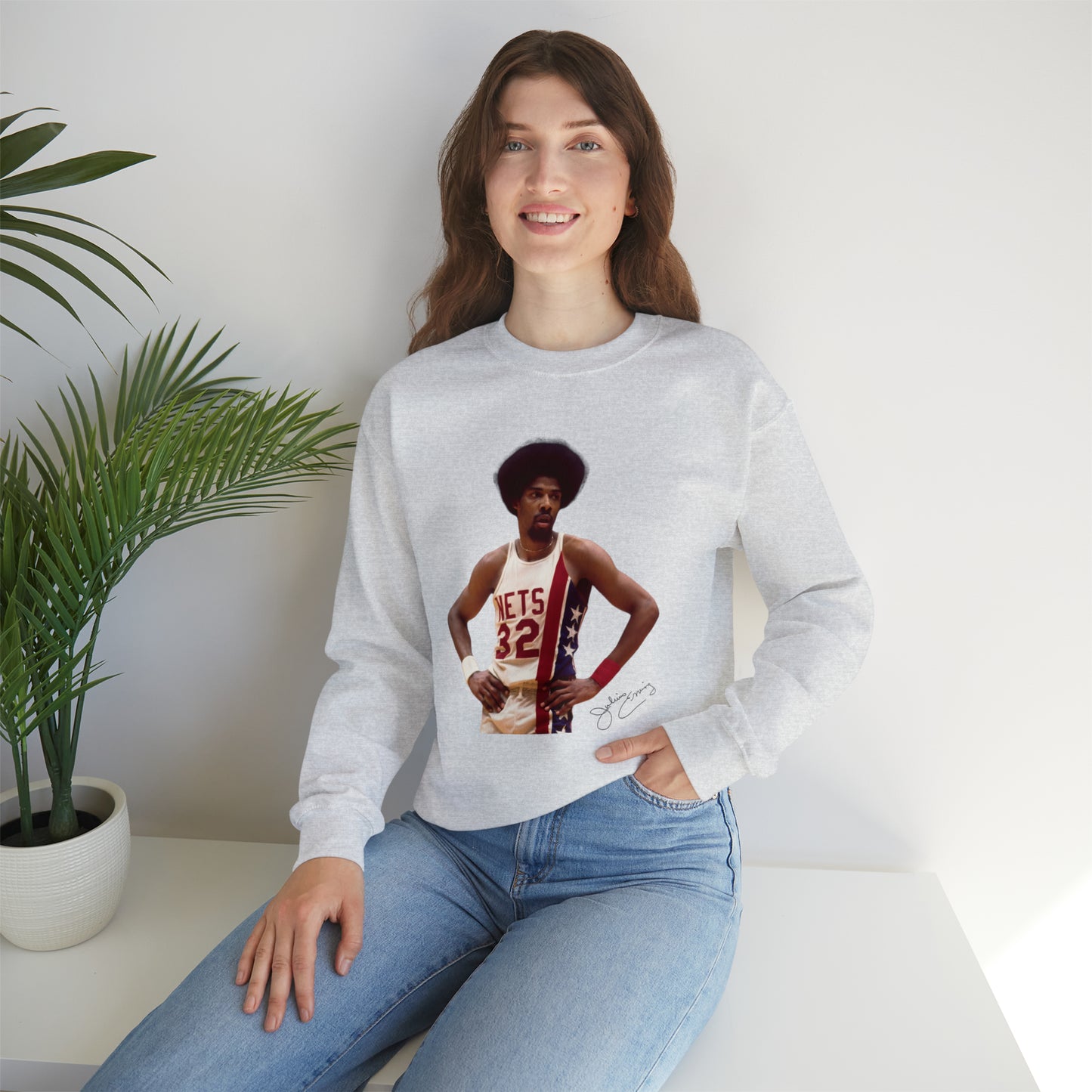 "Dr. J" -  Crewneck Sweatshirt