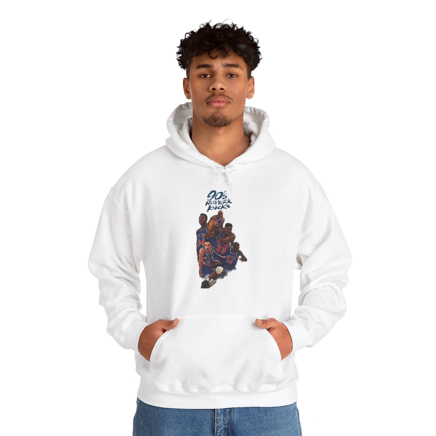 "90's Knicks" -  Hooded Sweatshirt