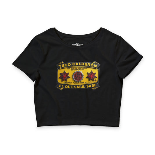 "El Que Sabe, Sabe" - Crop Tee