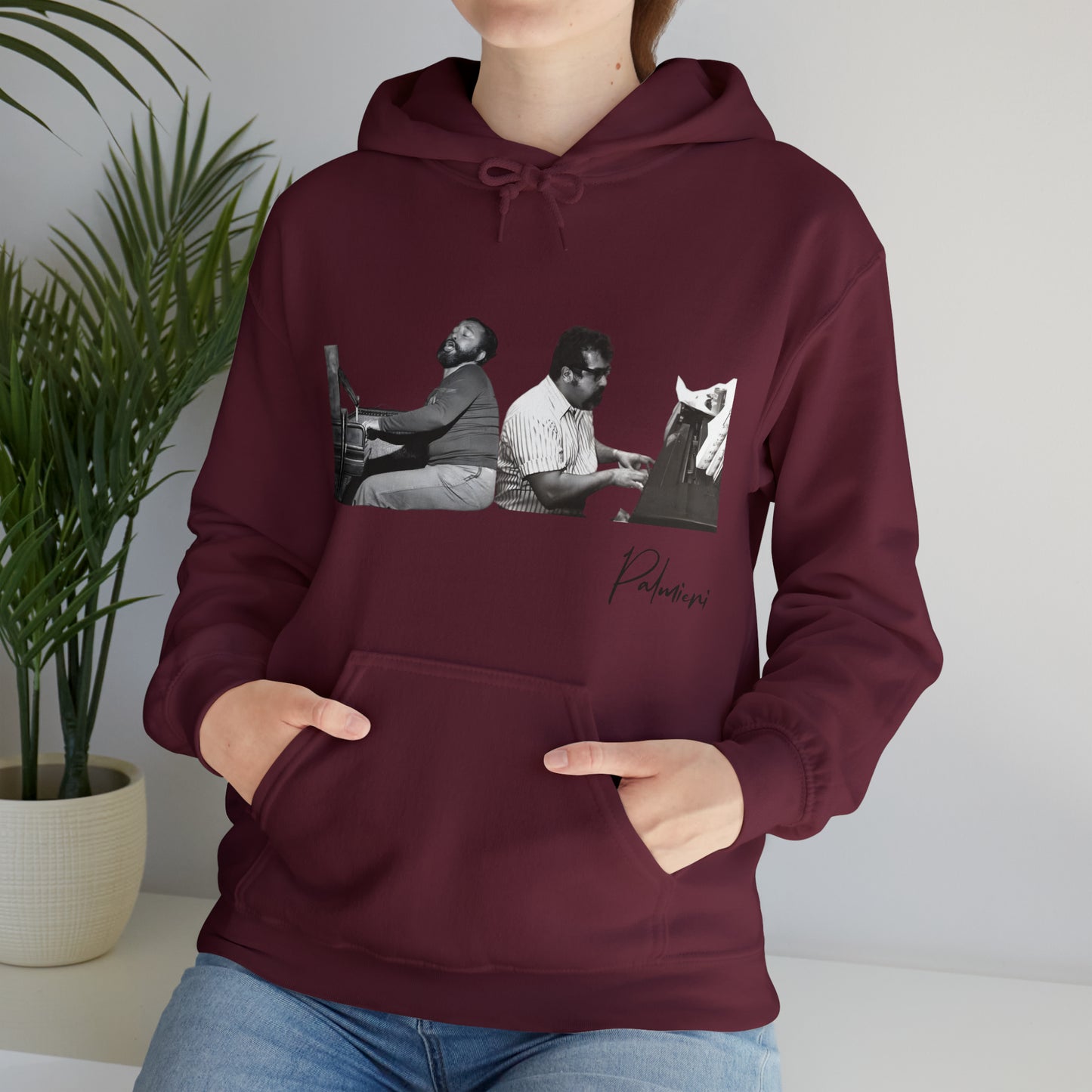 "Eddie & Charlie.... Palmieri" -  Hooded Sweatshirt