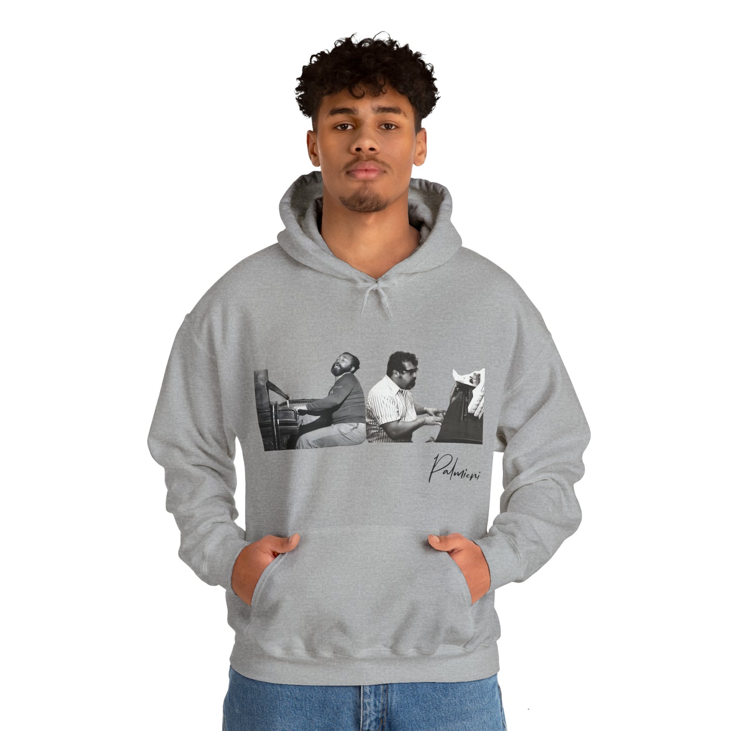 "Eddie & Charlie.... Palmieri" -  Hooded Sweatshirt