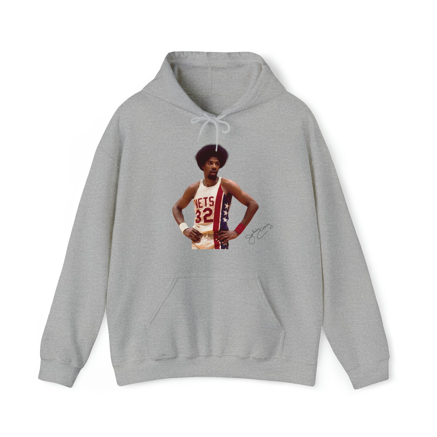 "Dr. J" -  Hooded Sweatshirt