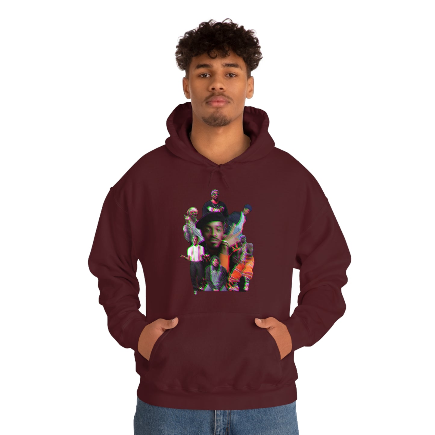 "Planet 3000" -  Hooded Sweatshirt