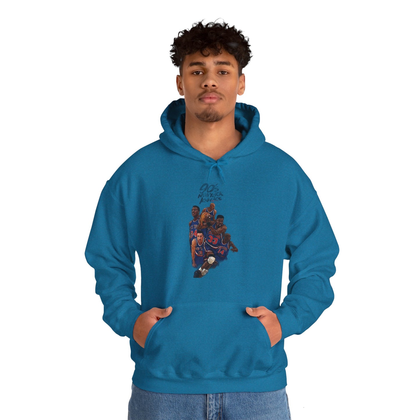 "90's Knicks" -  Hooded Sweatshirt