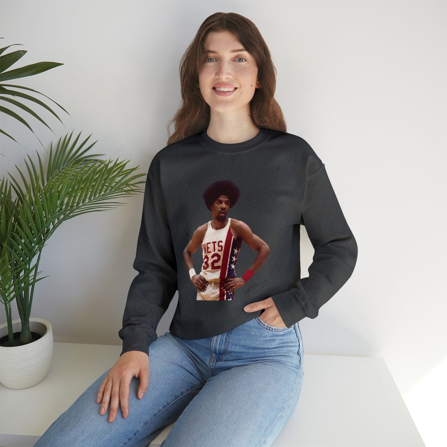 "Dr. J" -  Crewneck Sweatshirt