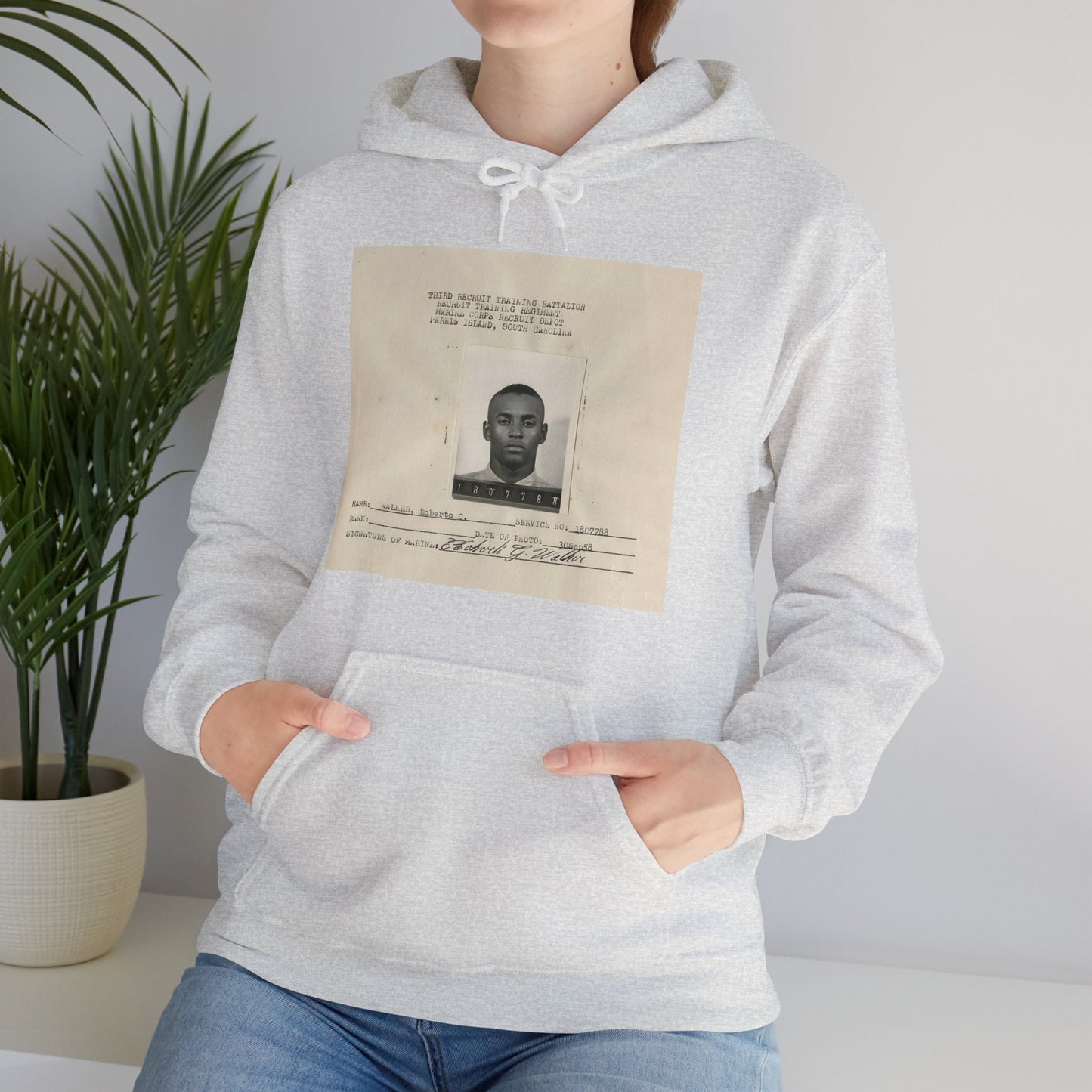 "Infantryman Clemente" -  Hoodie