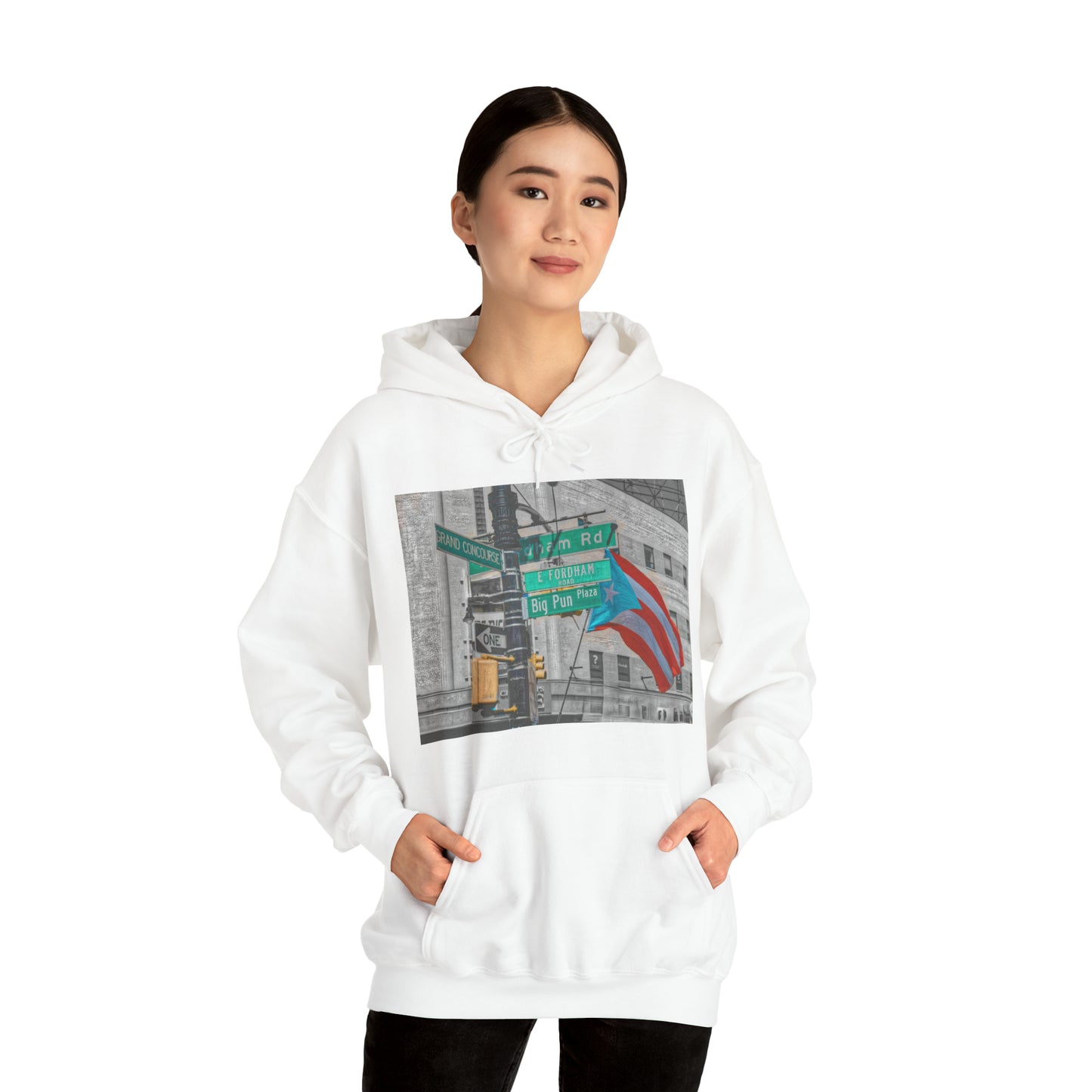 "Big Pun Blvd" -  Hooded Sweatshirt