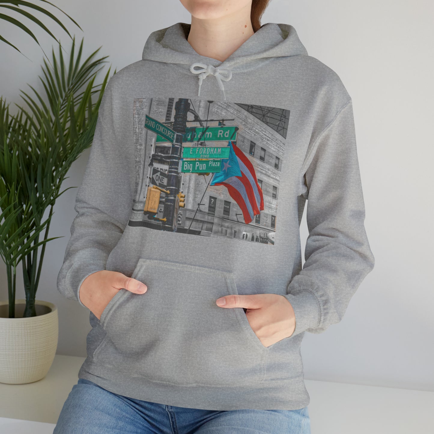 "Big Pun Blvd" -  Hooded Sweatshirt