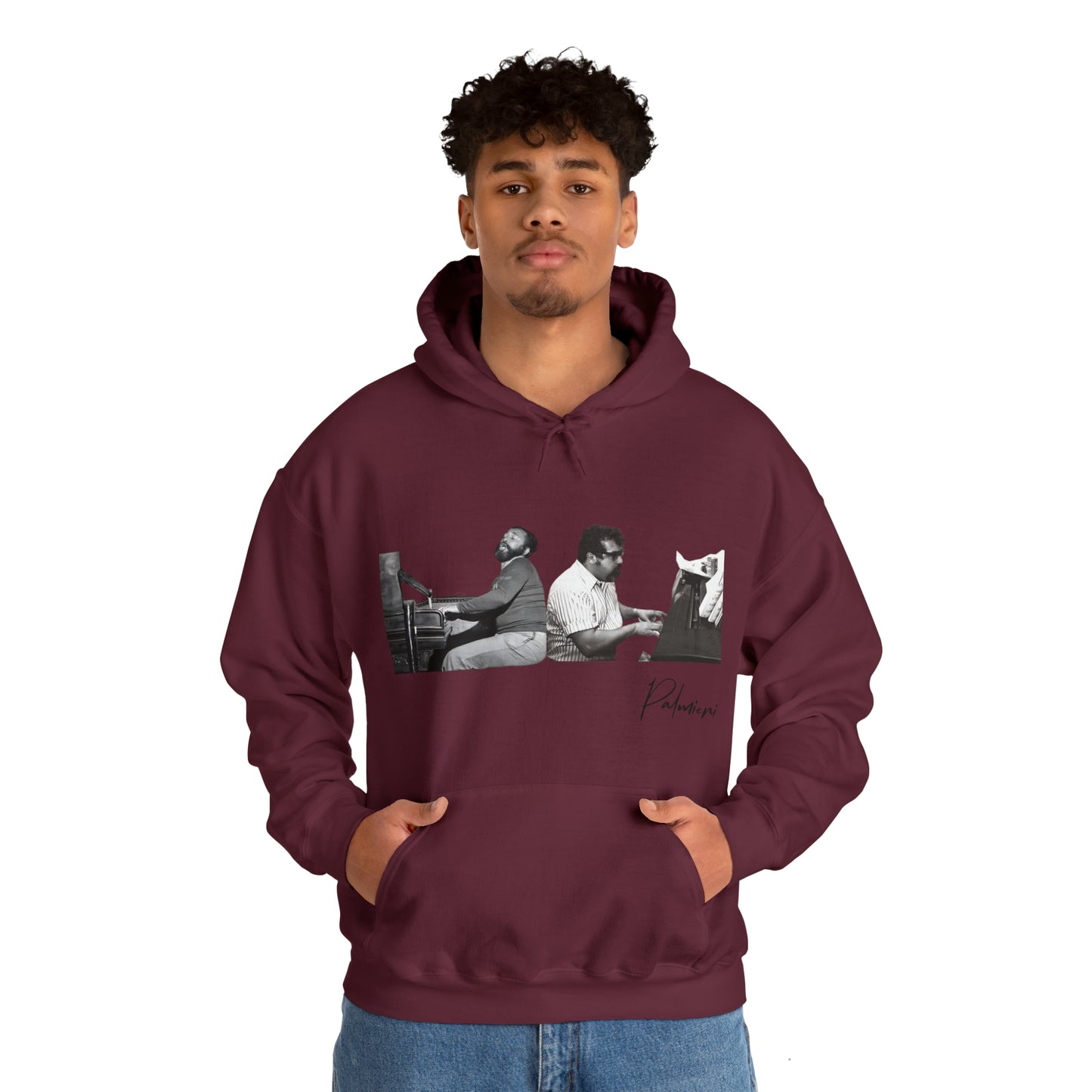 "Eddie & Charlie.... Palmieri" -  Hooded Sweatshirt