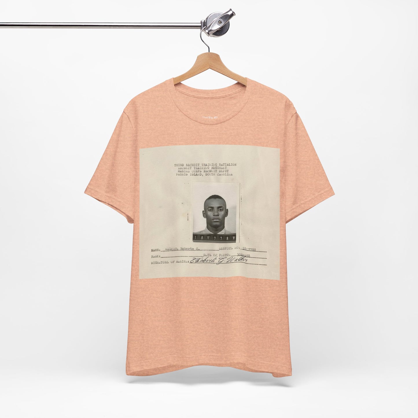 "Infantryman  Clemente: -  Short Sleeve Tee