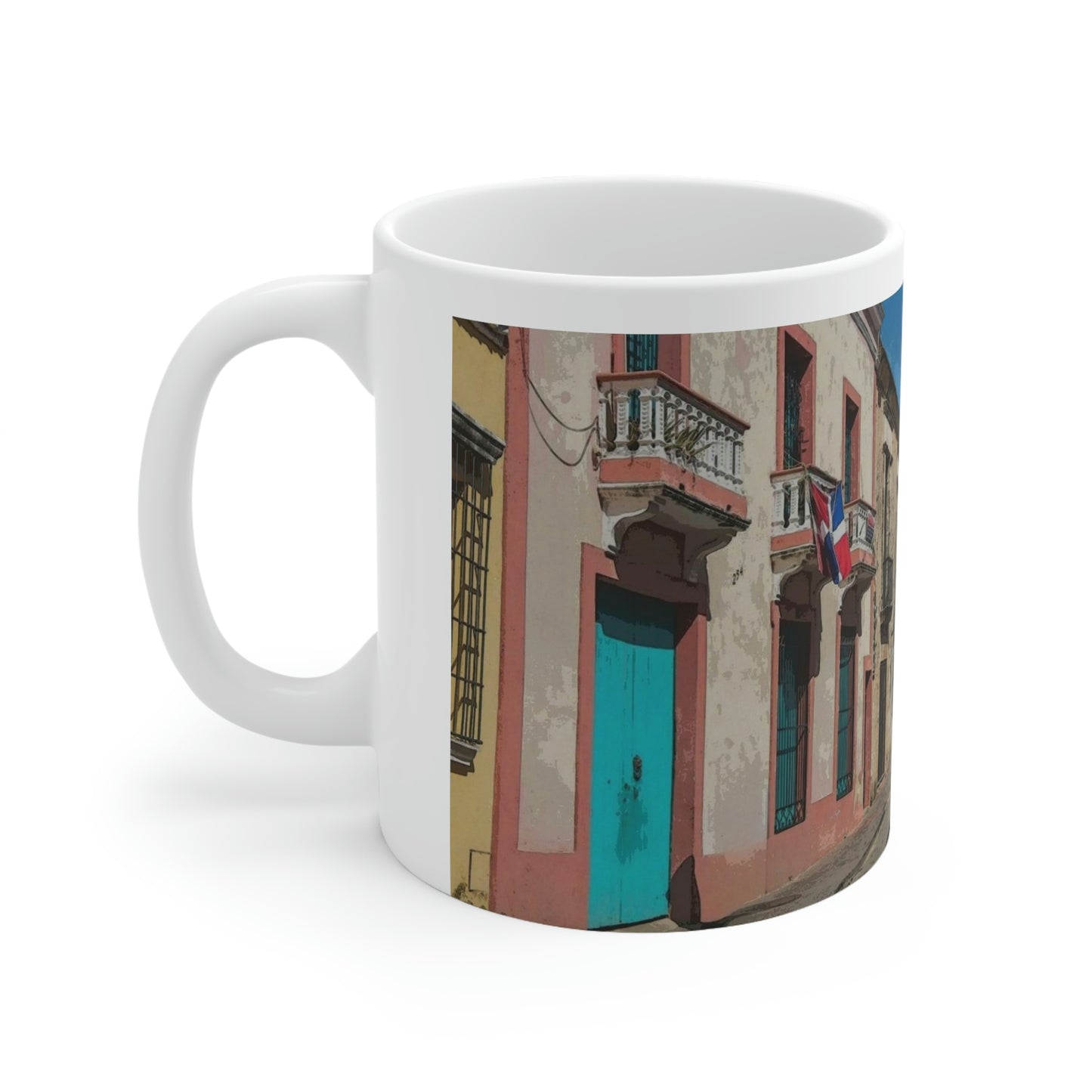 "Zona Colonial" - Taza 11oz 