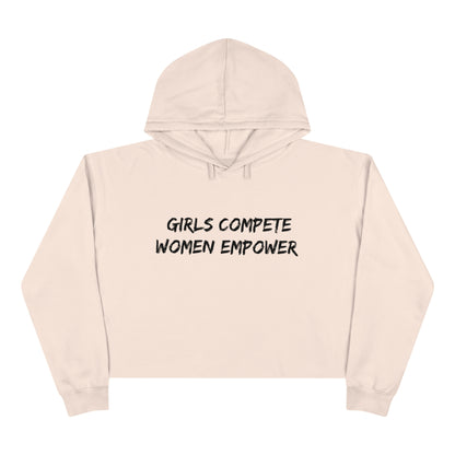 "Girls or Women" - Sudadera corta con capucha