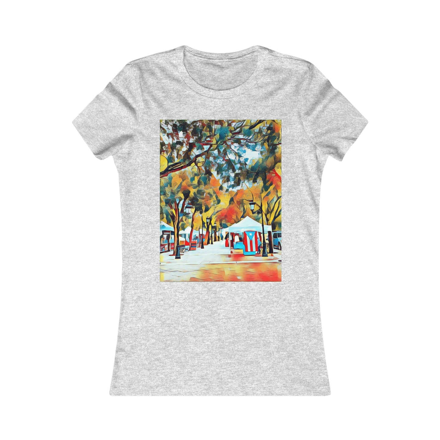 " Flags & Vendors" - Women's Tee