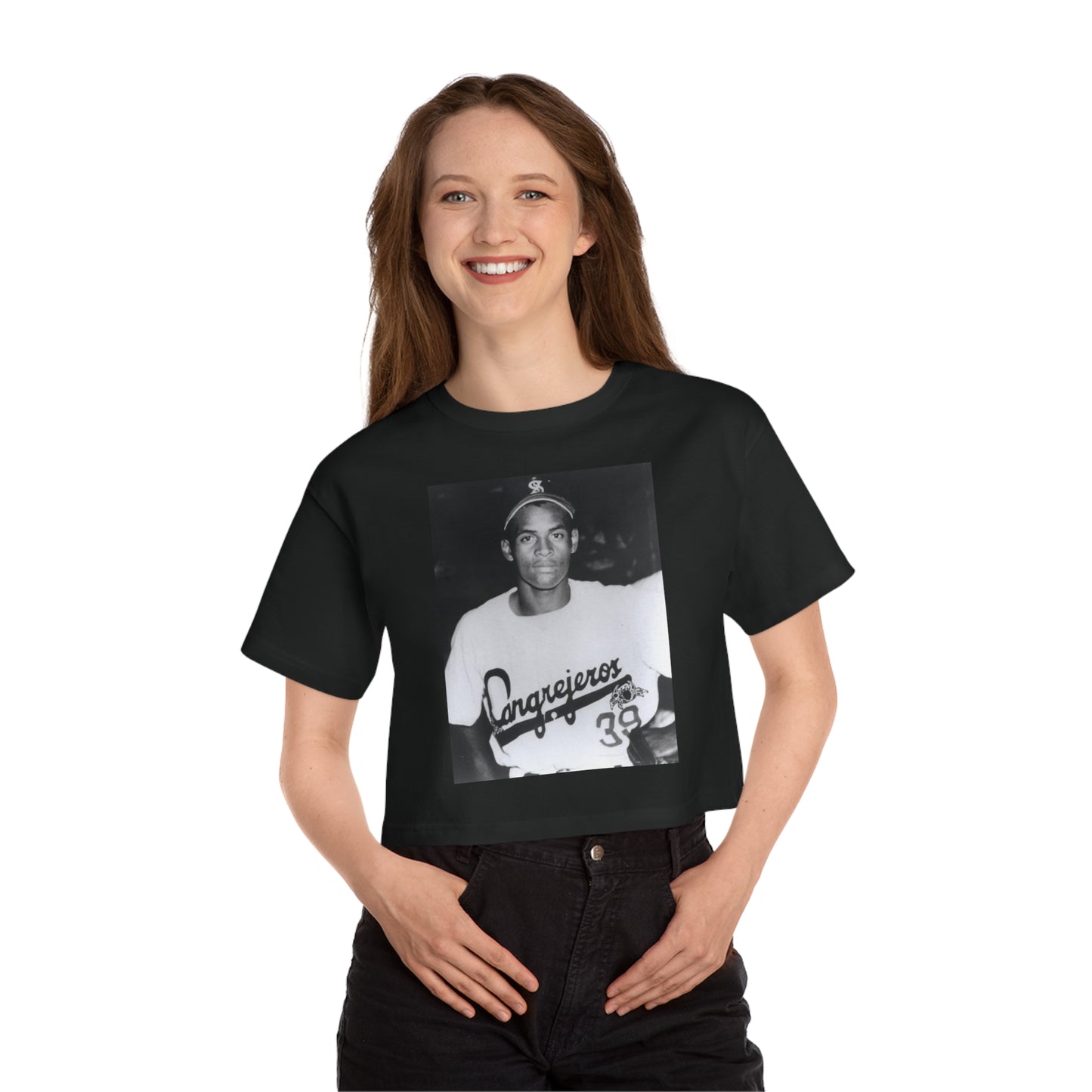 "Young Clemente" - Cropped T-Shirt