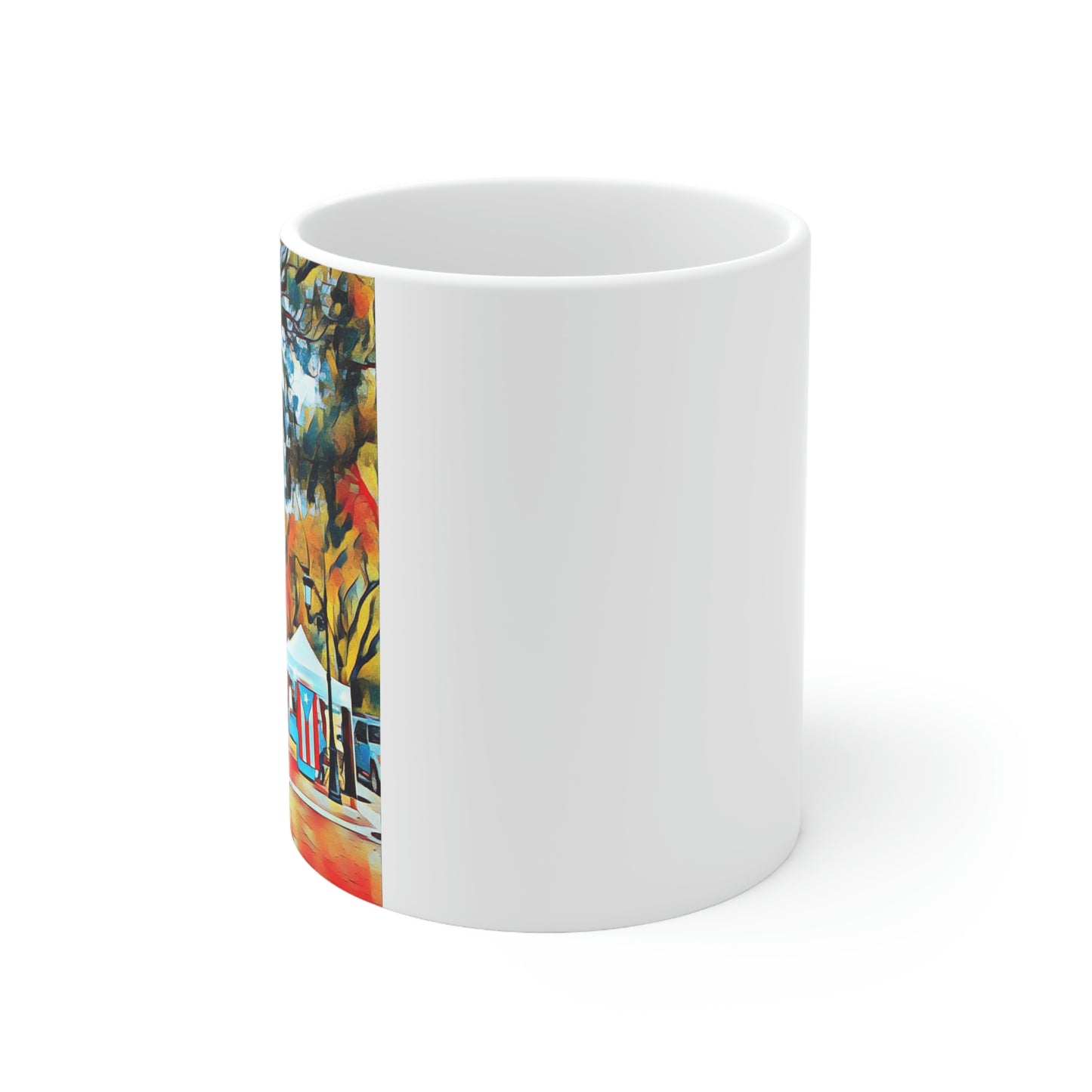 "Flags & Vendors" - Mug 11oz