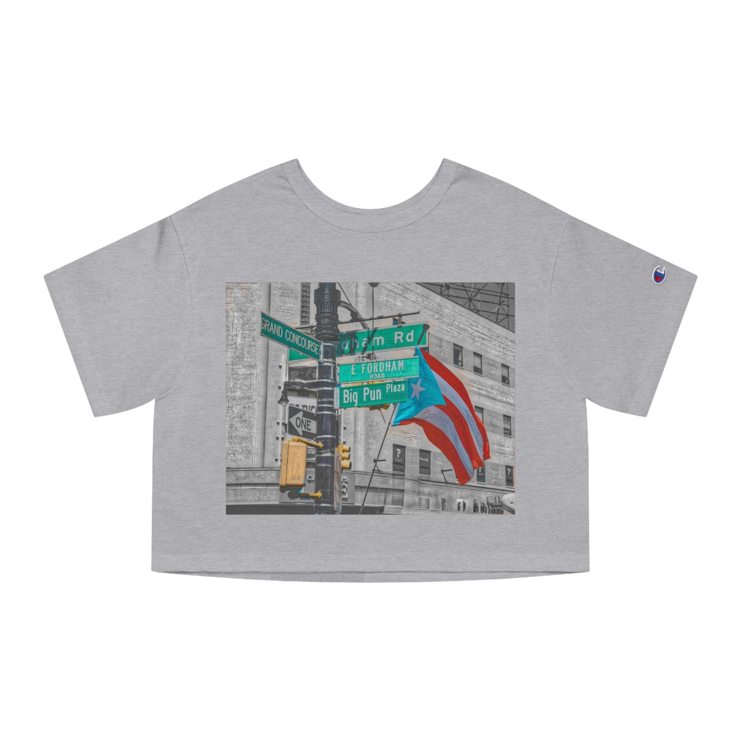 "Big Pun Blvd" -  Cropped T-Shirt