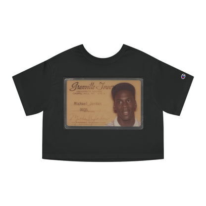 "Jordan College I.D." -  Cropped T-Shirt