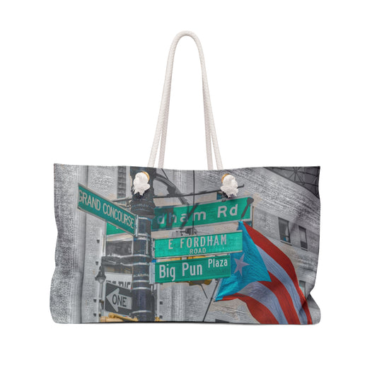 "Big Pun Blvd" - Weekender Bag