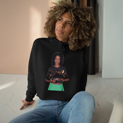 "Ms. Lauryn" - Crop Hoodie