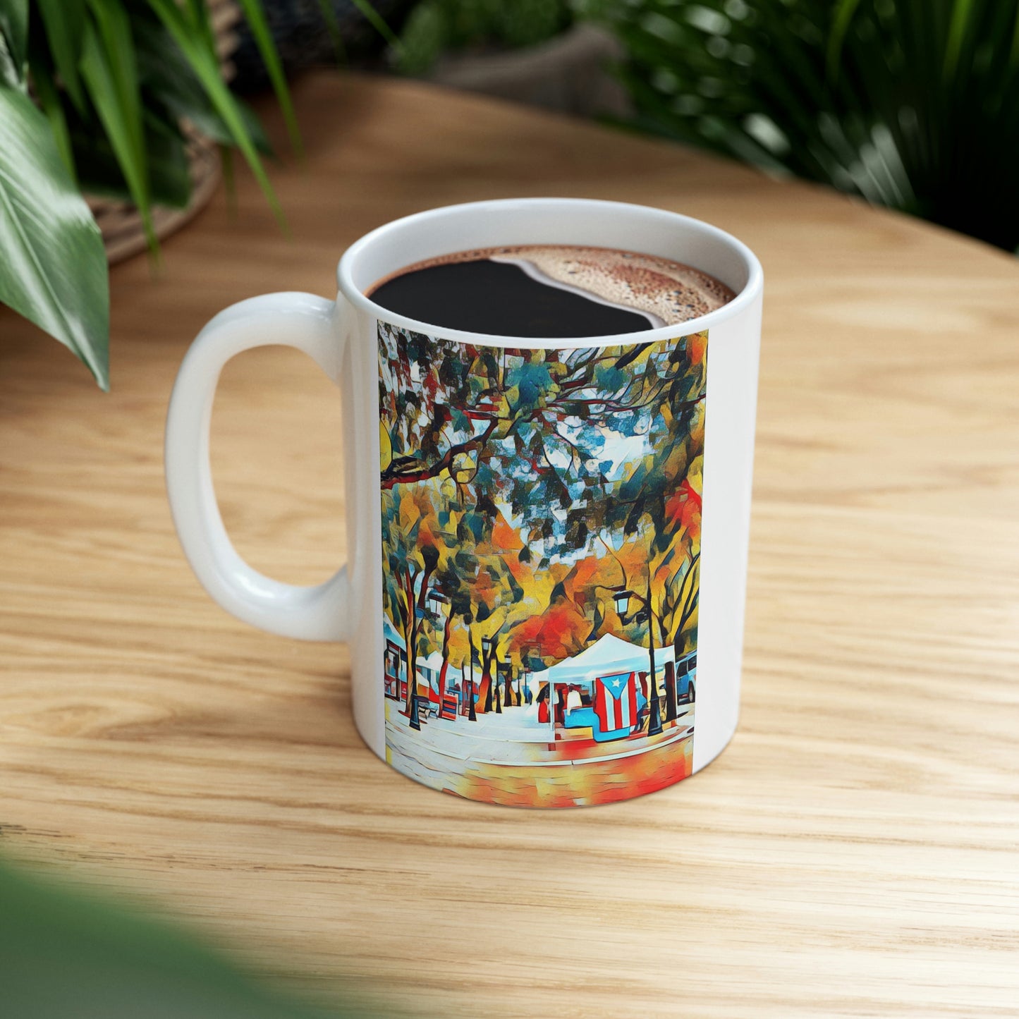 "Flags & Vendors" - Mug 11oz