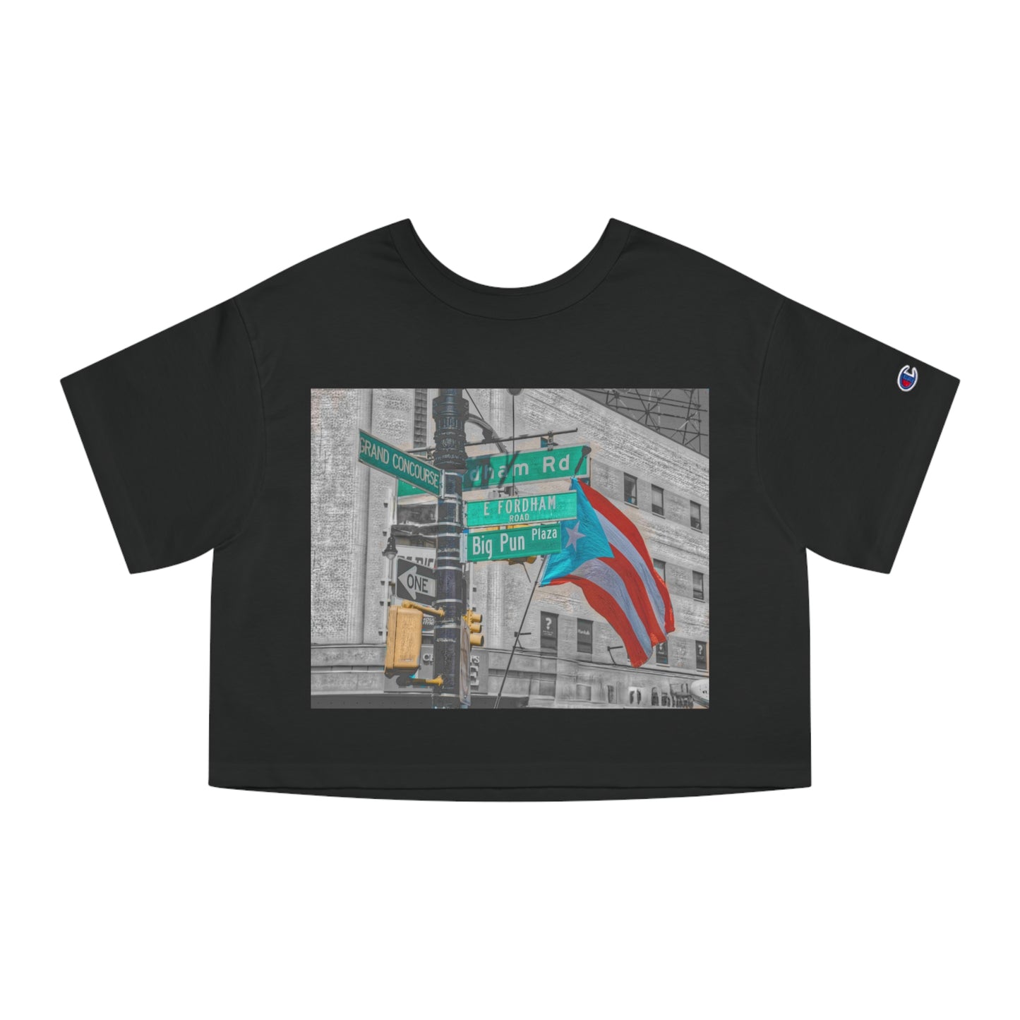 "Big Pun Blvd" -  Cropped T-Shirt