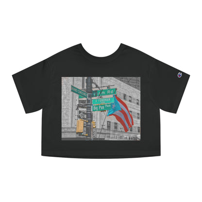 "Big Pun Blvd" -  Cropped T-Shirt