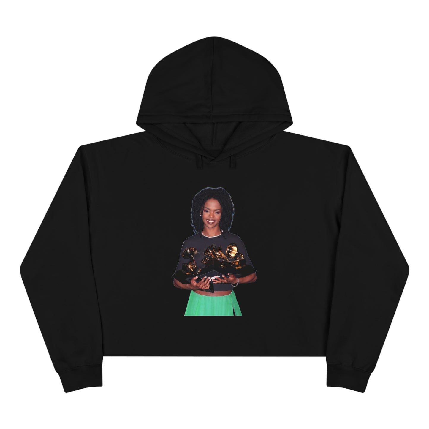 "Ms. Lauryn" - Crop Hoodie