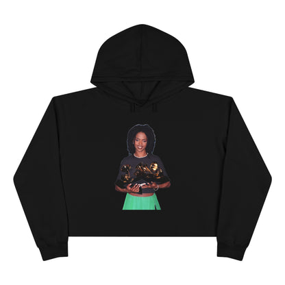 "Ms. Lauryn" - Crop Hoodie