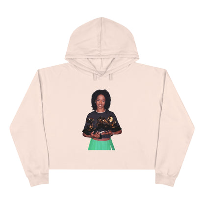 "Ms. Lauryn" - Crop Hoodie