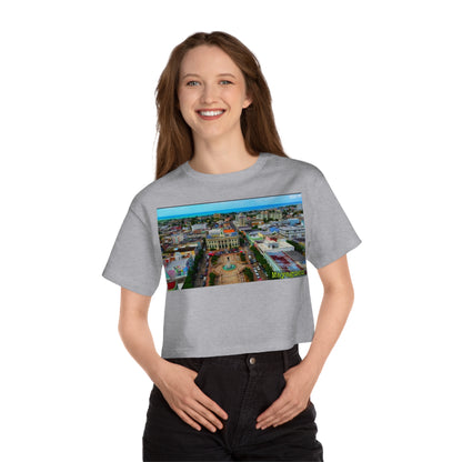 "Yo soy de... Mayaguez" - Cropped T-Shirt