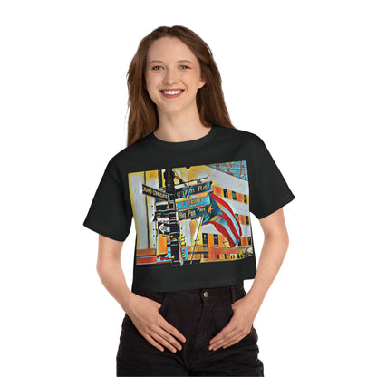 "Big Pun Blvd II" -  Cropped T-Shirt