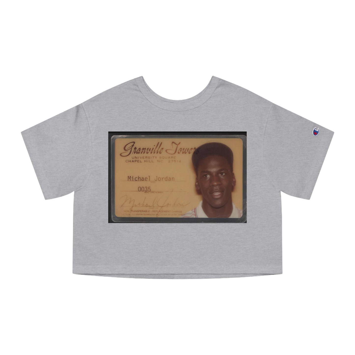 "Jordan College I.D." -  Cropped T-Shirt