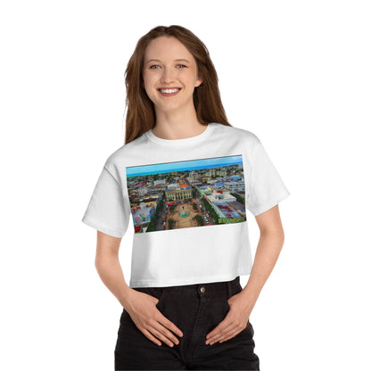 "Yo soy de... Mayaguez" - Cropped T-Shirt