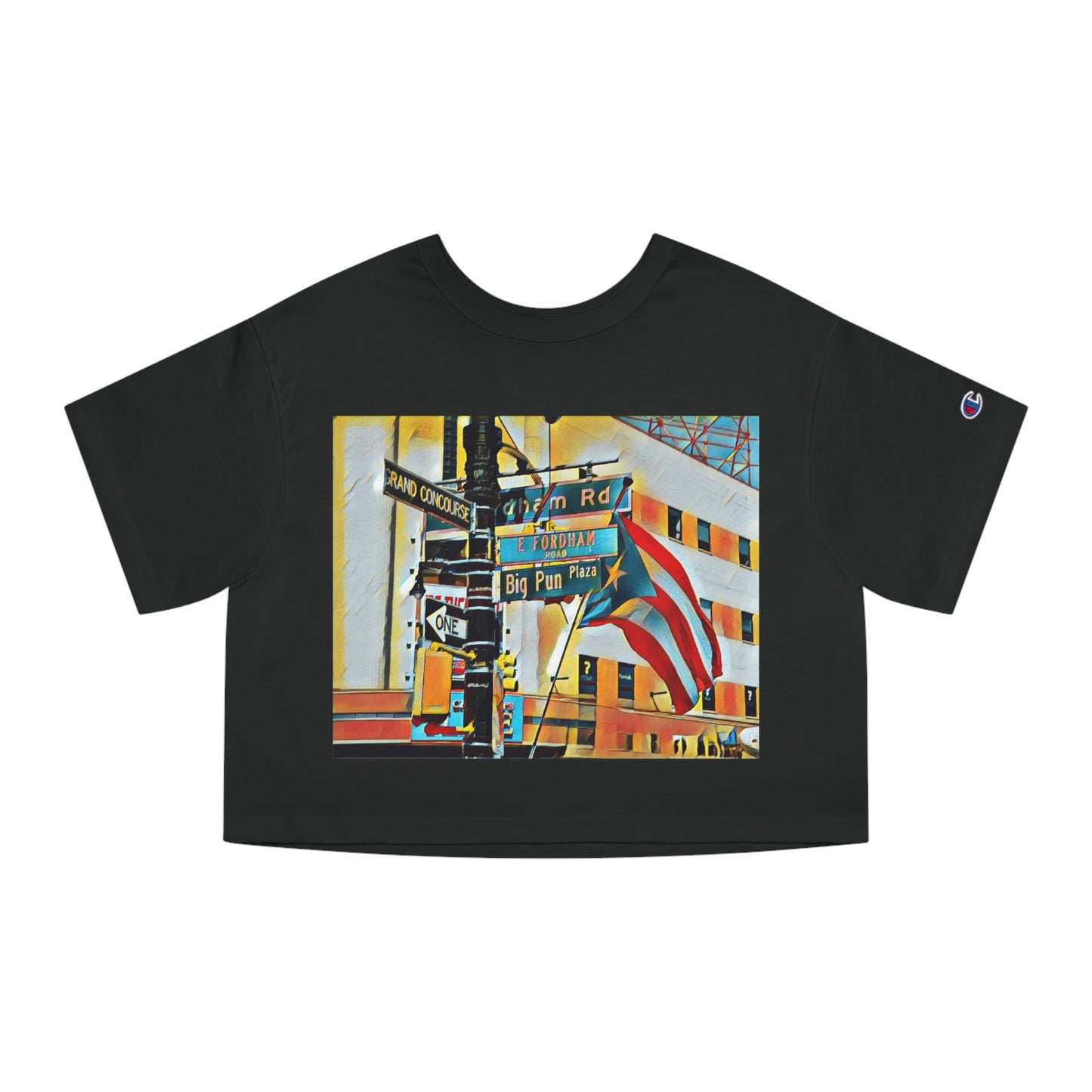 "Big Pun Blvd II" -  Cropped T-Shirt
